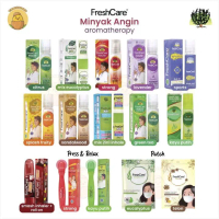 FreshCare Minyak Angin Aromatherapy 10ML - Variasi Citrus, Mix Eucalyptus, Strong, Lavender, Sports,