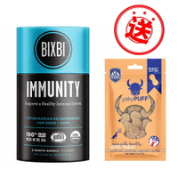 BIXBI 畢克比-能量藍菇菇粉 (免疫力維護) 下單即送 喜馬拉雅寵愛 花生小泡芙!