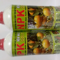 NPK New Wallet Gold perekat 1L cair Tanaman PUPUK CAIR UNTUK NUTRISI PEMBUAHAN PADA SEMUA Tanaman KE