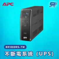 【CHANG YUN 昌運】APC 不斷電系統 UPS BR1000MS-TW 1000VA 120V 在線互動式 直立式