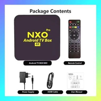 TV Box NXO PRO Android RAM 4GB/50GB 4K 5G Android 13.1Tahun 2025 WiFi 5G/2.4G Smart Tv Box 4K Ultra 