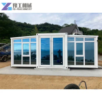 YG Container House Four Bedrooms One Bathroom Luxury 20 40ft Prefab Folding Container Homes for Sale Prefab Houses