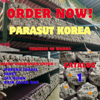KAIN PARASUT KOREA METERAN (Per 0,5m) / BAHAN MUKENA TRAVEL ( KATALOG 1 )