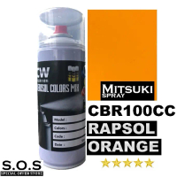 2K Paint Rapsol Orange H14912 Mitsuki Spray 400ml