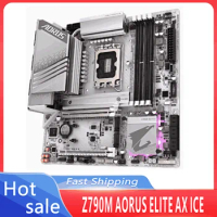Z790M AORUS ELITE AX ICE 192GB HDMI DP LGA 1700 DDR5 Micro ATX Z790 100% Tested Fully Work