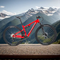 Twitter Full Suspension Carbon Fibre Mountain Bike Hydraulic disc brake gravel bike 12 speed MTB soft tail off-road racing