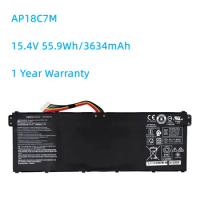 AP18C7M 15.4V 55.9Wh 3634mAh Laptop Battery For Acer Swift 5 SF514-54G SP513-54N SF313-52 Series 4ICP5/57/79