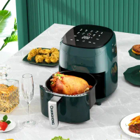Air Fryer Household Oven Air Electric Fryer Multi-function Machine 5.5L Air Fryer Oven Kitchen Accessories