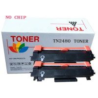 2pk Compatible TN 2480 Toner cartridge for brother DCP-L2535DW DCP-2550DW HL-2375DW MFC-L2715DW MFC-L2750DW Printer