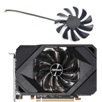 NEW 95MM 4PIN RX 6600 XT GPU Fan，For ASRock Radeon RX 6600 XT 8GB Challenger MINI ITX Graphics card cooling fan
