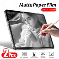 For iPad Pro 13 Pro13 2024 iPadpro 7th 2PCS Paper Feel Matte Writing Painting Screen Protector Matte Film i Pad Air 13 11 Air6th