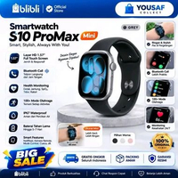 (100%NEW COD)Smart watch S10 Pro MAX 38MM 46MM HD AMOLED Display GPS NFC Waterproof Panggilan putih