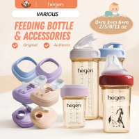 [ 100% Original ] Hegen PCTO Feeding Bottle PPSU 150ML 240ML 330ML / 5OZ 8OZ 11OZ Nursing Bottle Dri
