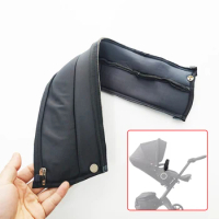 Stroller Armrest Cover For Stokke Xplory V3/4/5/6 Trialz Crusi Scoot Dsland Bumper Bar Cloth Casing 