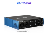PreSonus Studio 26C Portable USB-C™ Compatible Audio Interface For Ultra-high-definition Recording And Mixing
