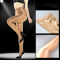 70d Nightclub Singer Ds Stage Oil Bright Shabin Show Oily Pantyhose Reflective Stockings Oil Bright Flash Pantyhose 3pcs/lot