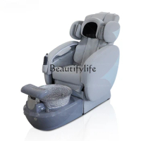 Foot Chair Multifunctional Pedicure Sofa Electric Nail Scrubbing Chair Backrest Pedicure Chair Massage Sofa