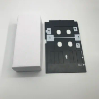 5pcs PVC Tray for Epson T50 T60 A50 P50 RX580 RX590 Inkjet Printer +10pcs Printable Card