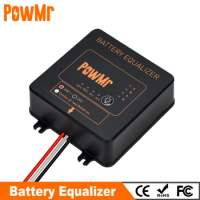 PowMr 24V Solar System Battery Equalizer Battery Balancer Charger Controller For Gel Flood AGM Lead Acid Batteries Bank System