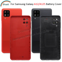 Battery Cover For Samsung Galaxy A12 Back Cover Battery Case Rear Housing Cover Replacement For Samsung A12 A125 Back case