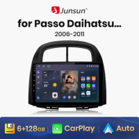 Junsun V1 Wireless CarPlay Android Auto Radio for SUBARU Justy TOYOTA Passo DAIHATSU Boon Sirion Car Multimedia GPS autoradio
