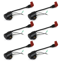 HHGT คอยล์จุดระเบิด A15Z สำหรับเครื่องยนต์ Yamaha 100HP 115HP 130HP 140HP 150HP 175HP 6R3-85570-01-0