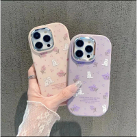 Untuk Samsung Casing Ponsel kucing lucu softcase untuk Samsung A25 A05 A05S A15 S24 ULTRA A12 A54 A1