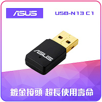 ASUS 華碩 USB-N13 C1 802.11n無線USB 高速網路卡