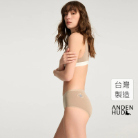 Anden Hud 單寧風格．高腰三角內褲(原色棕-牛仔褲日常)