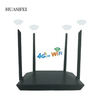 HUASIFEI 4g wifi router lte router 4 external antenn 300Mbps 4G LTE Wi-fi router Wifi sim card modem 4g hotspot for office
