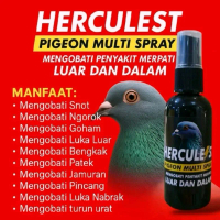 Herculest Multi Spray Obat Merpati Luka Memar Mengobati Penyakit Merpati Luka Dan Dalan Snot Ngorok 