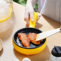 Small Frying Pan Multifunction Electric Electric Kitchen Appliances Egg Omelette Cooker Plug-in Household Steamer Cooker Mini