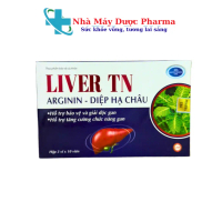 Viên uống Liver TN Arginin Diệp Hạ Châu Hỗ trợ tăng cường chức năng Gan - Hộp 30 viên
