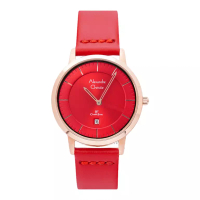 Alexandre Christie Jam Tangan Wanita Alexandre Christie Classic Steel AC 8639 LD LRGRE Ladies Red Di