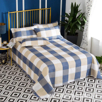 Manufacturer Skin-Friendly Simple Bed Sheet Single Printed Bed Sheet 1.5m Brushed Bed Sheet Brushed 