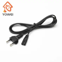 1pc 0.6m EU Extension Cord Power Cable 8 Euro Plug AC Cable For Samsung LG Sony TV Samsung Monitor Power Supplies High Quality