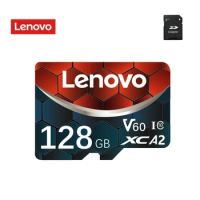 Lenovo High Speed Micro TF SD Card 256GB 128GB 64GB TF Flash Memory Card 1TB 2TB Driving Recorder Camere Cartão De Memória 128GB