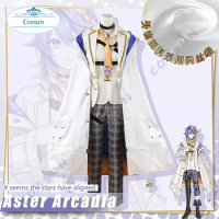 [Customized] Anime Vtuber Nijisanji ILUNA Aster Arcadia Cosplay Costume Halloween Game Suit Uniform Party Activity Outfit