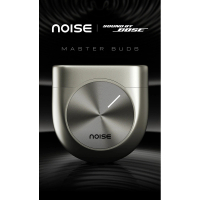 Noise Sound By Bose Master Buds 2 主動降噪真無線藍牙耳機 | 51分貝主動降噪 | LHDC 5.0 高解析度音訊 24 位元/96kHz  銀白色