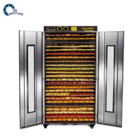China Industrial Commercial Electric Food Dehydrator/24 Layers Vegetable Fruit Drying Dryer Machine