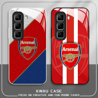 For Infinix Hot 50 4G Premier League Arsenal Football Club Tempered glass phone case