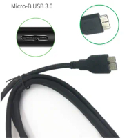 USB2.0 to Micro B USB 3.0 PC Data Cable Cord for Canon EOS 1DX Mark II / 7D Mark II / 5DS 5DSR / 5D Mark IV Camera Micro-B