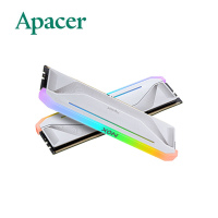 Apacer 宇瞻 NOX DDR5 6000 32GB(16Gx2) RGB桌上型超頻電競記憶體 (白)
