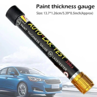 ​1pcs Car Coating Thickness Test Pen Car Paint Thickness Gauge Car Paint Film Pen Automotive Magnetic Pen Car Paint Tester