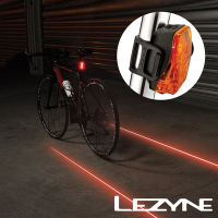 《LEZYNE》雷射警示後燈 250流明 LED LASER DRIVE REAR 車燈/尾燈/警示燈/安全/夜騎/引導線車燈/單車