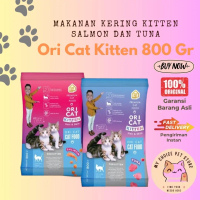 Makanan Kucing Kering Dry Cat Food ORI CAT Kitten 800 GR Freshpack - Ori Cat Kitten Salmon, Ori Cat 