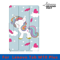 Case for Lenovo Tab M10 Plus TB-125F/TB-128F 10.6 inch Magnetic Folding Stand Tablet Cover for lenovo tab m10 fhd plus Case