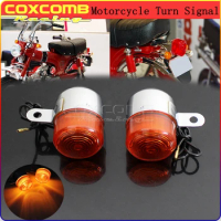 Motorcycle Front Rear Turn Signal Light Tail Blinker Flash Lamp Taillight For Honda Dax 125 CT Chaly Monkey Z50 ST70 ST125 ST50