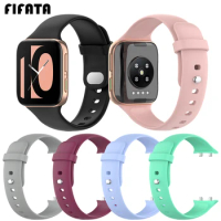FIFATA Colorful Soft Silicone Sport Strap For OPPO Watch 41MM 46MM Smart Watch Replacement Wristband For OPPO Watch 41 46 Strap