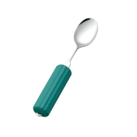 【飲食用輔具】日本製 可變形湯匙(#自主進食湯匙#學吃飯訓練湯匙#彎頭輔食餐具)